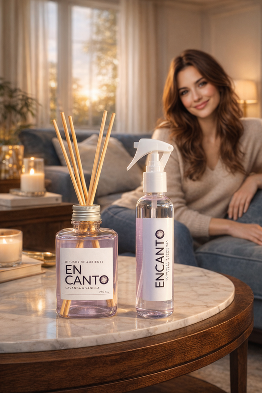 Duo Aromatizador de ambiente - Lavanda e Baunilha