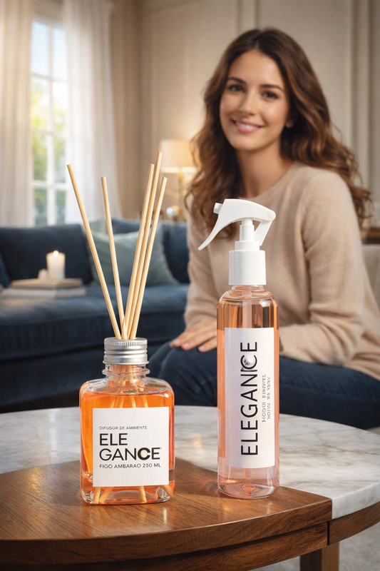 Duo Aromatizador de ambiente - Figo ambarado