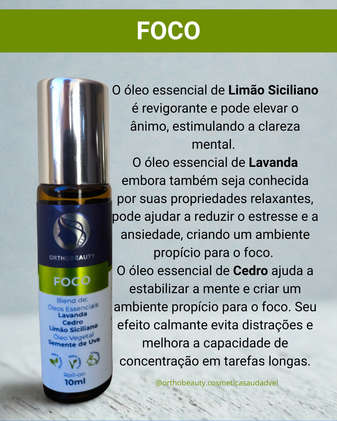 Blend Terapêutico - Foco