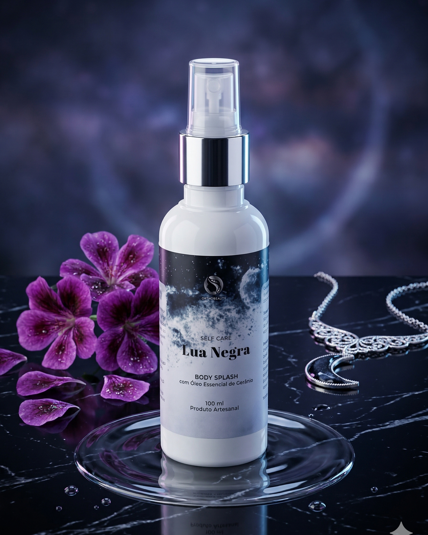Body Splash Lua Negra 100 ml - Edição Ltda