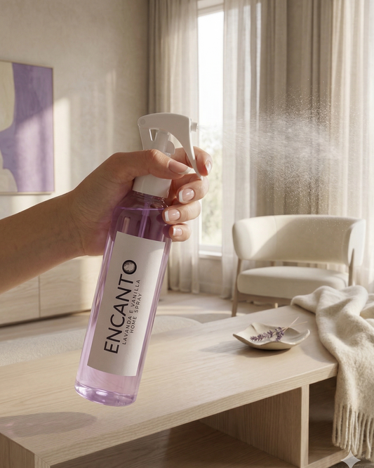 Home Spray Encanto -Aroma Lavanda e Vanilla