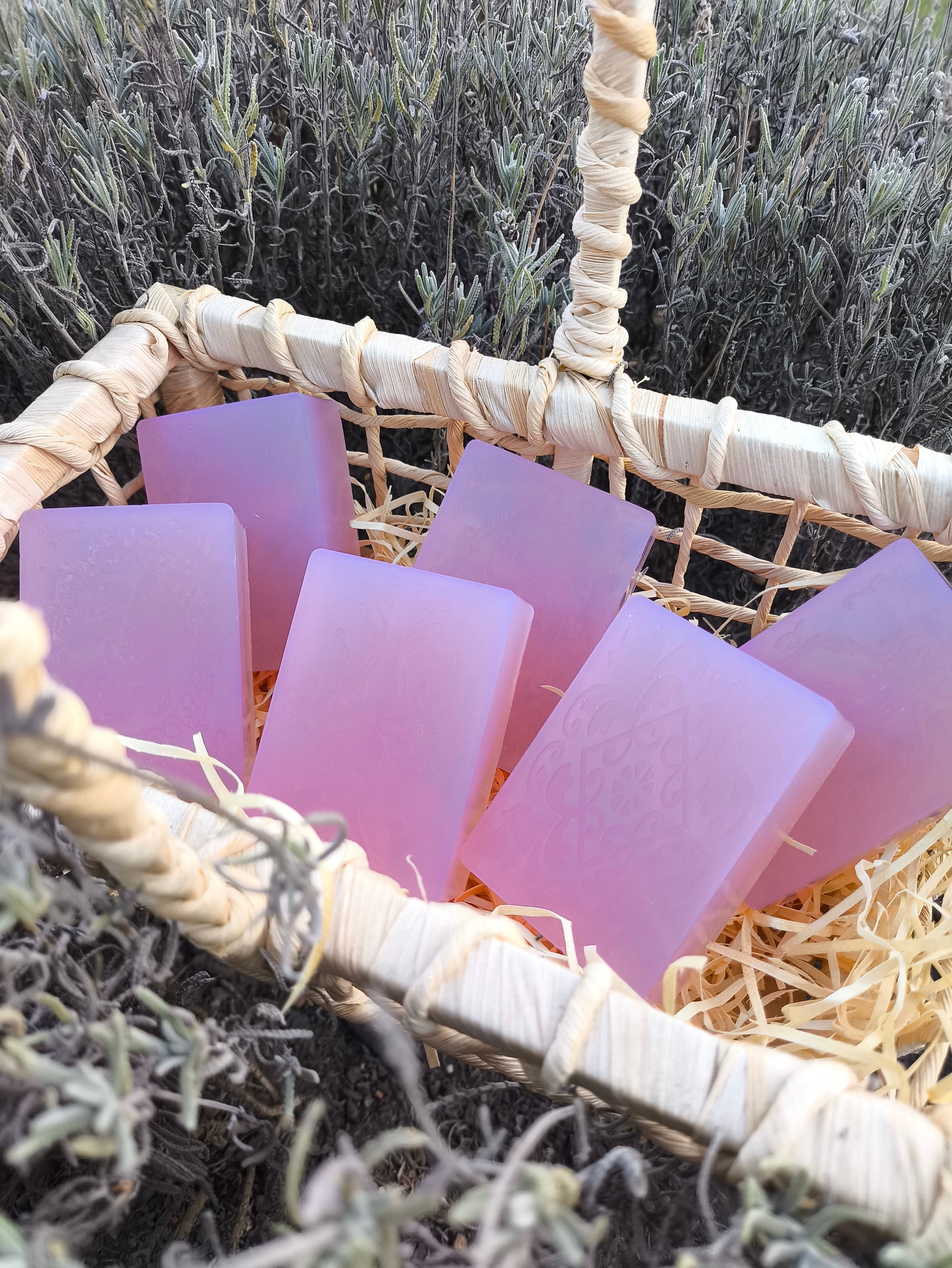 Sabonete artesanal de lavanda 120g