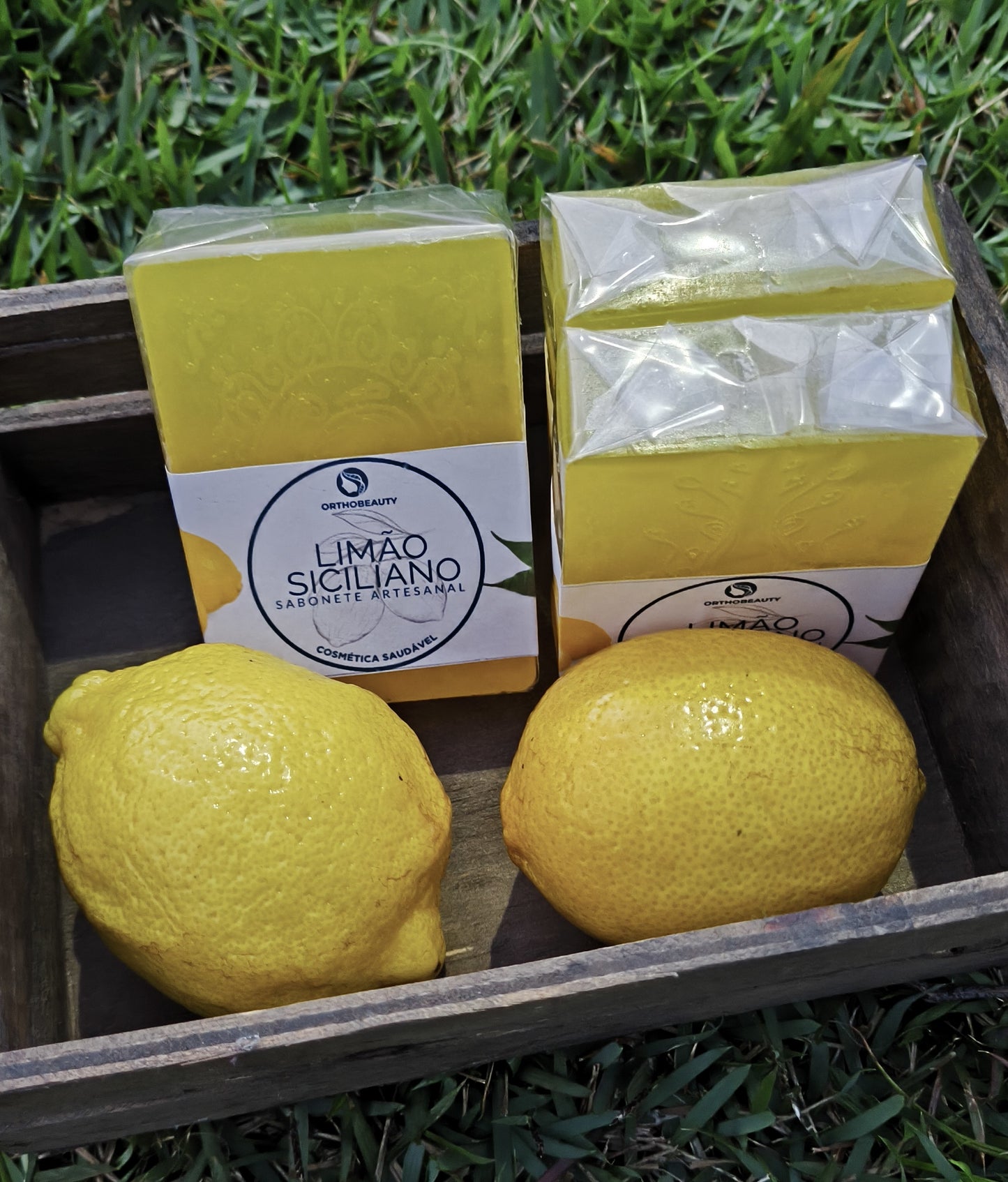 Sabonete artesanal de Limão siciliano 120g