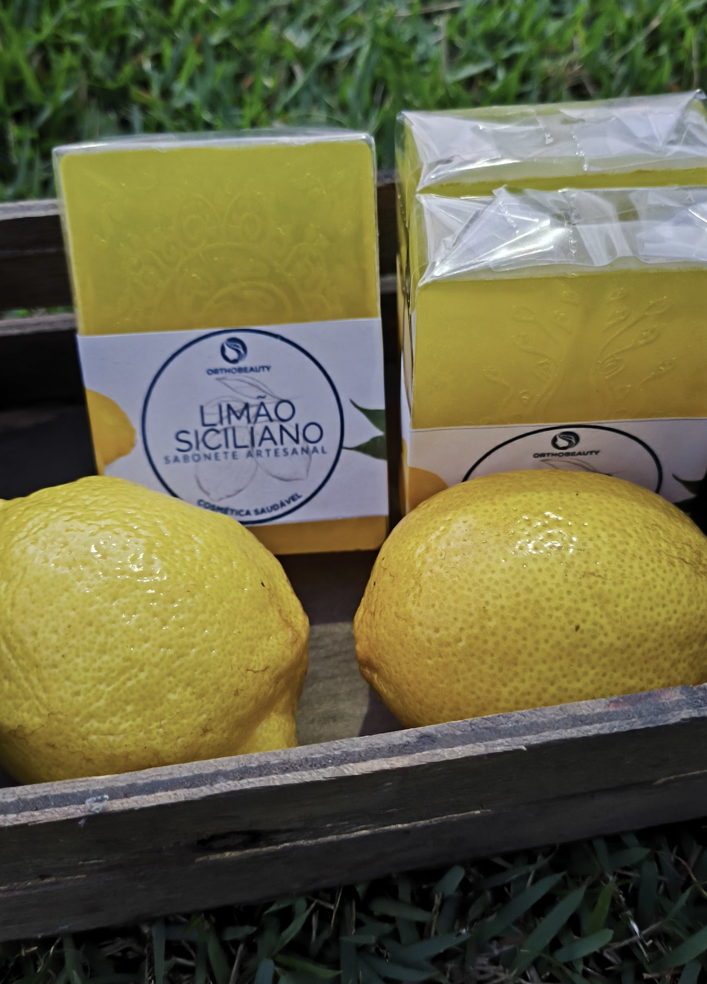 Sabonete artesanal de Limão siciliano 120g