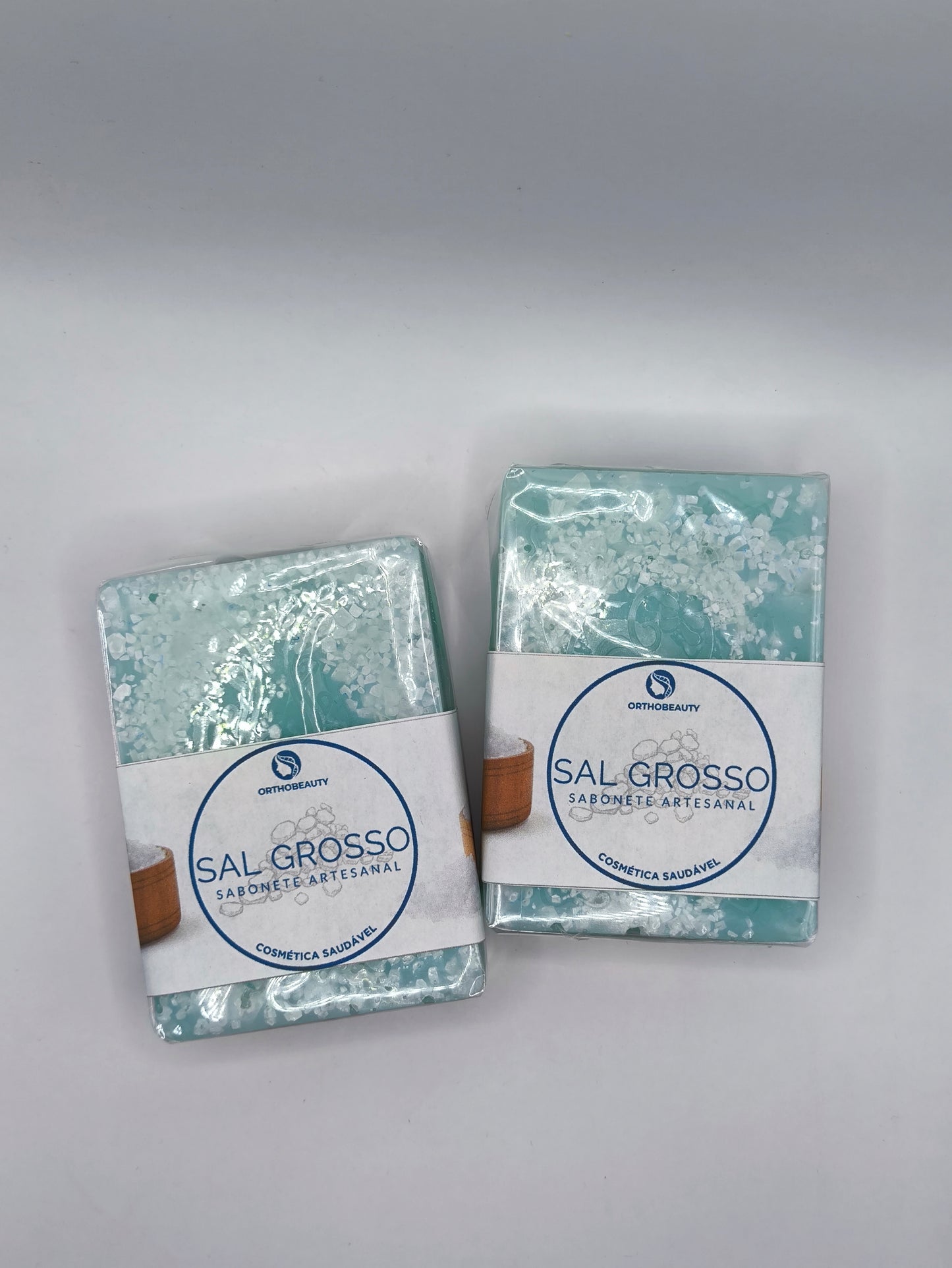 Sabonete artesanal de Sal grosso 120g