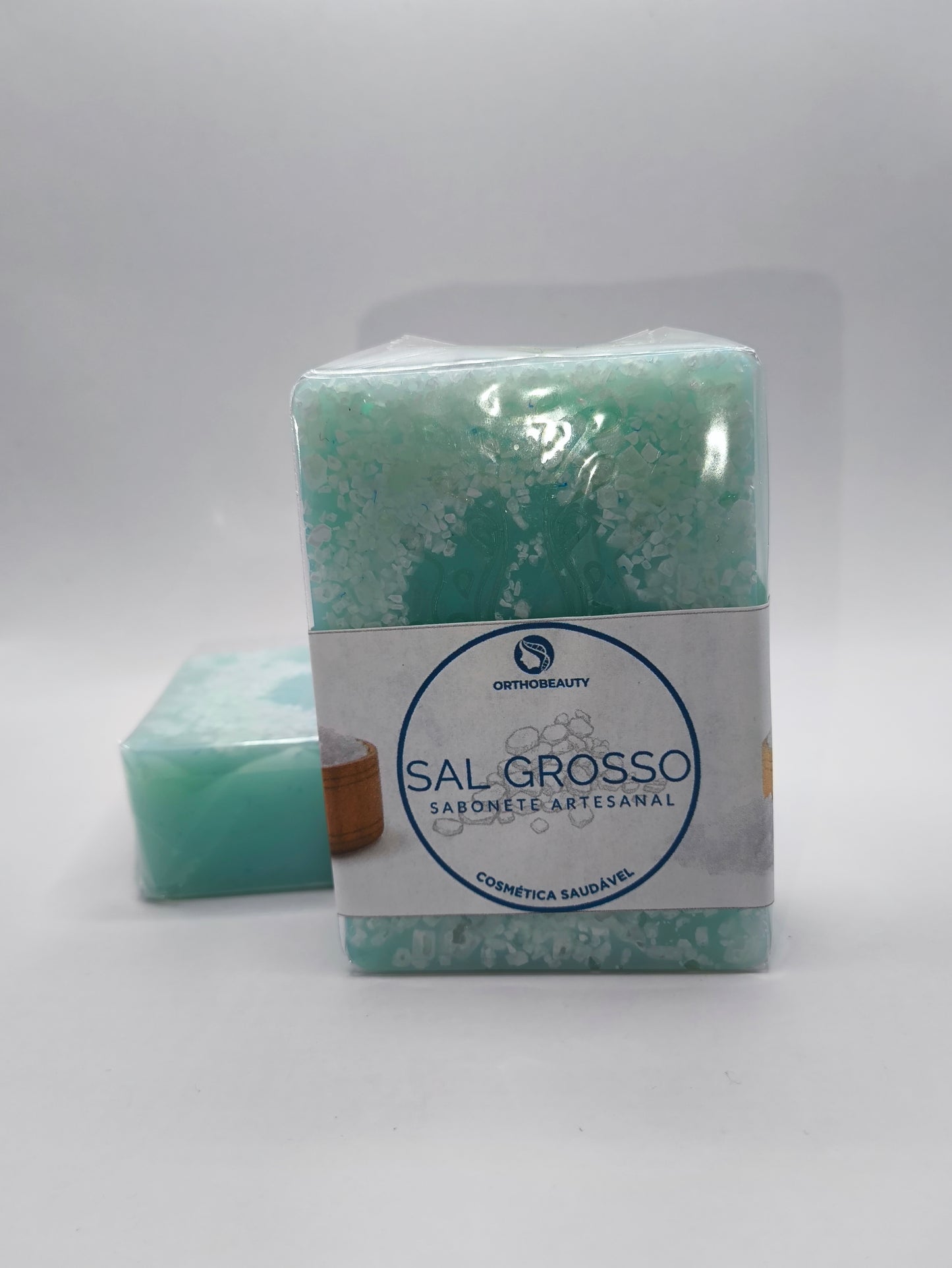 Sabonete artesanal de Sal grosso 120g