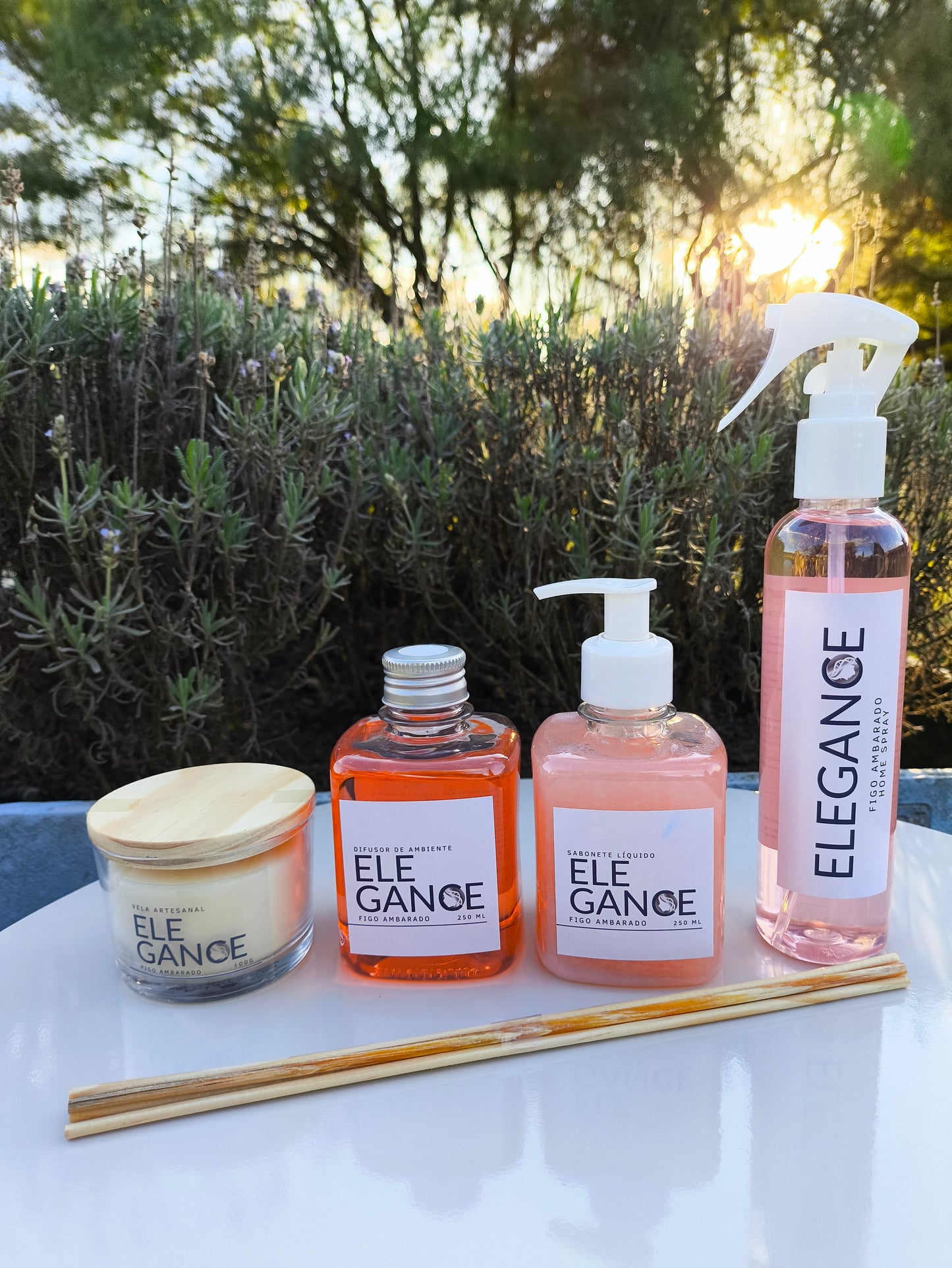 Linha casa Elegance - Figo Ambarado