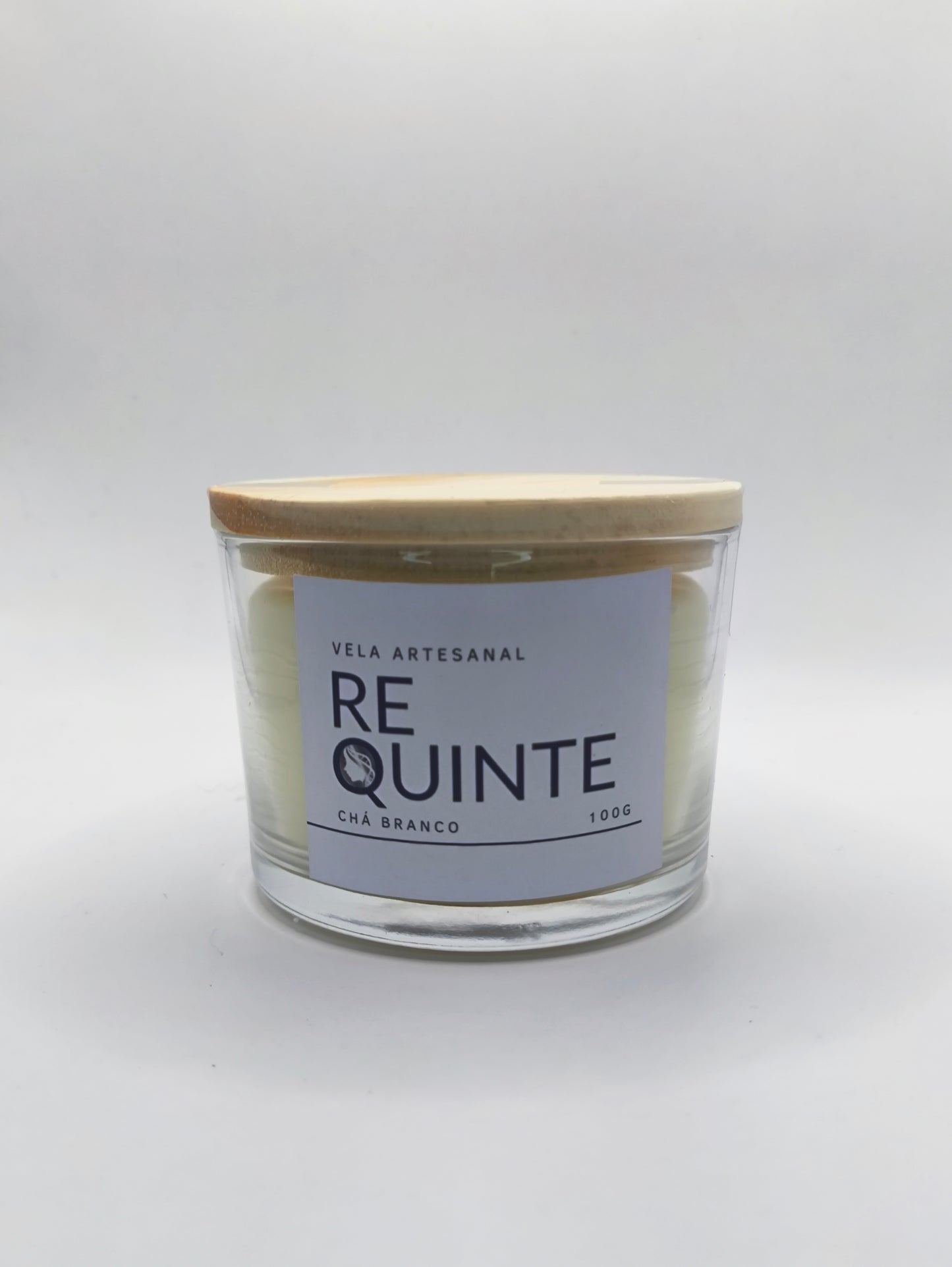 Vela aromática Requinte - aroma Chá Branco