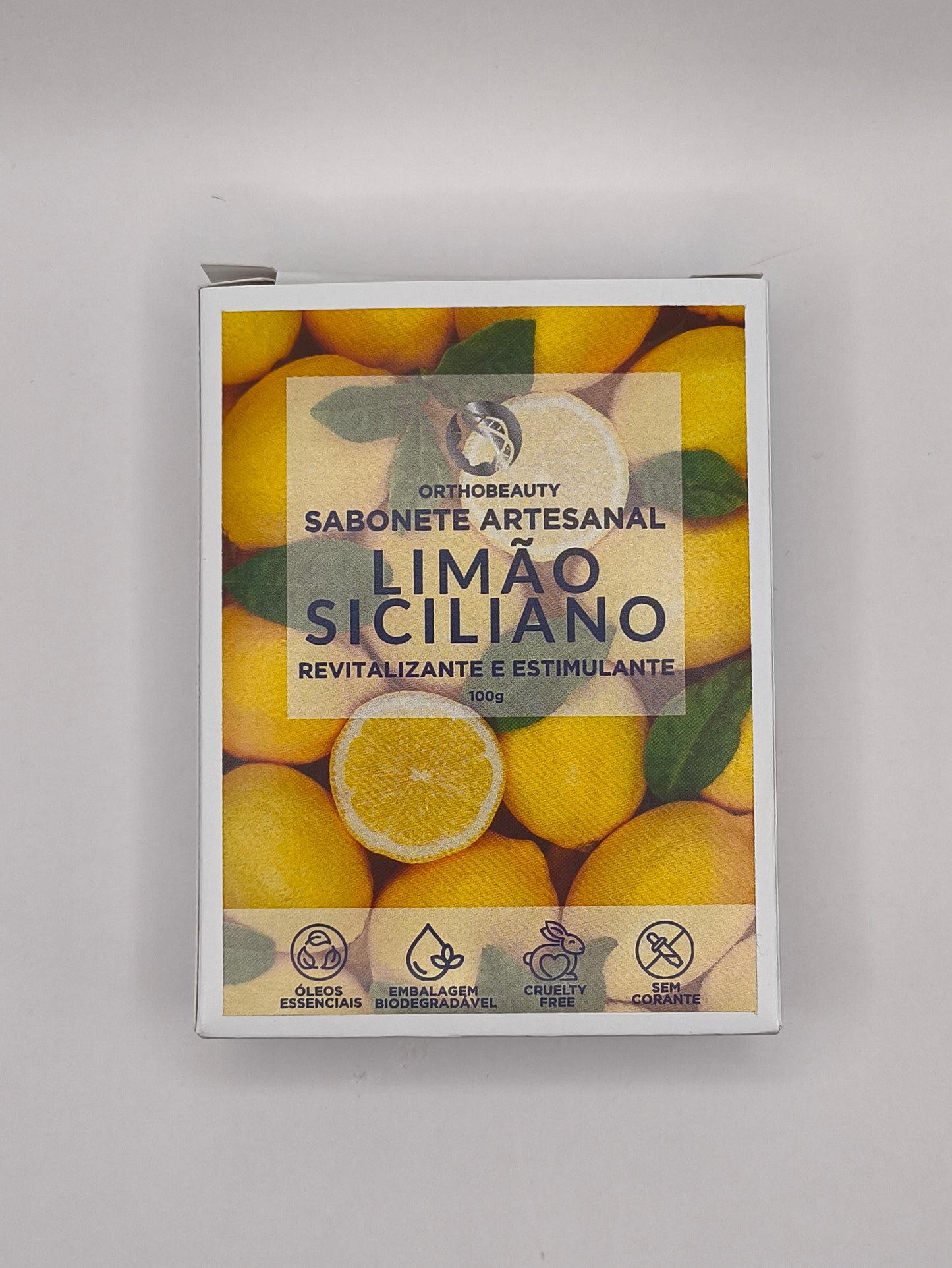 Sabonete artesanal de Limão siciliano 100g