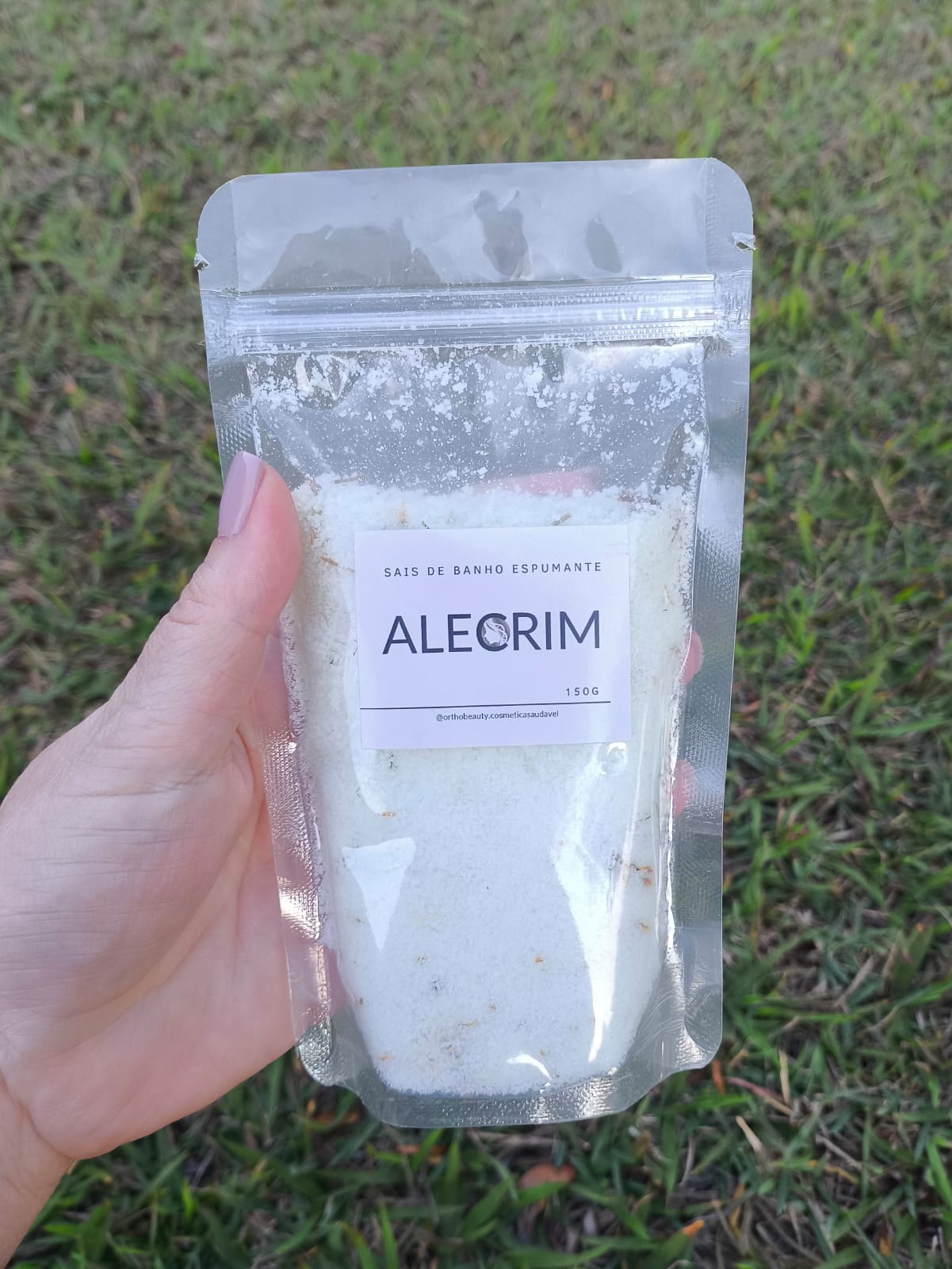 Sais de banho espumante - Alecrim