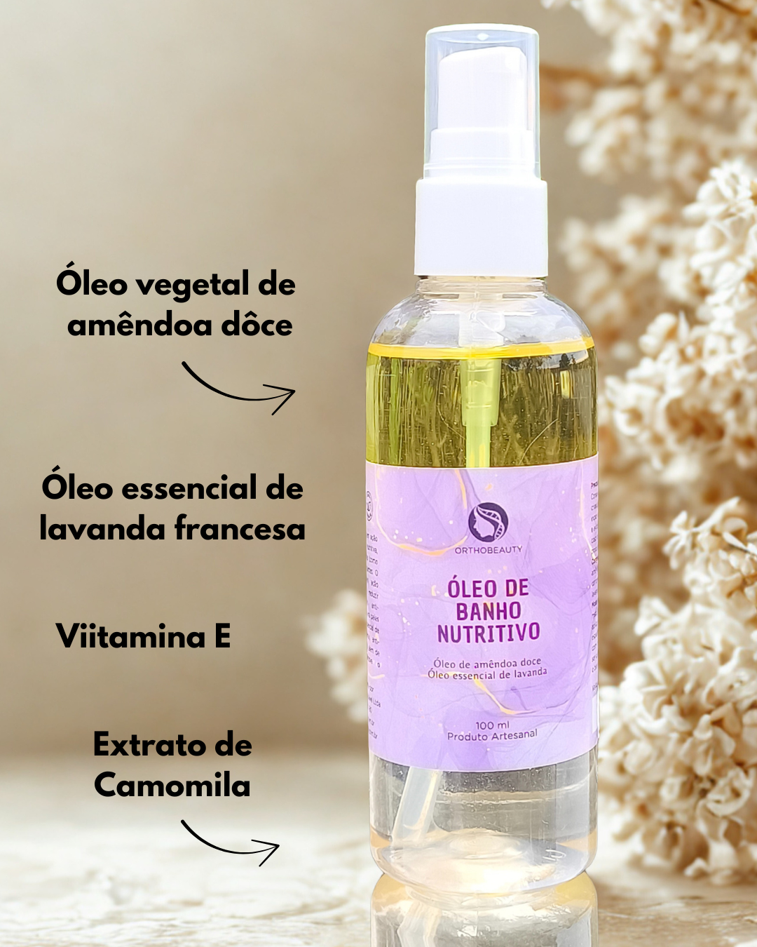 Óleo de Banho Lavanda - 100ml