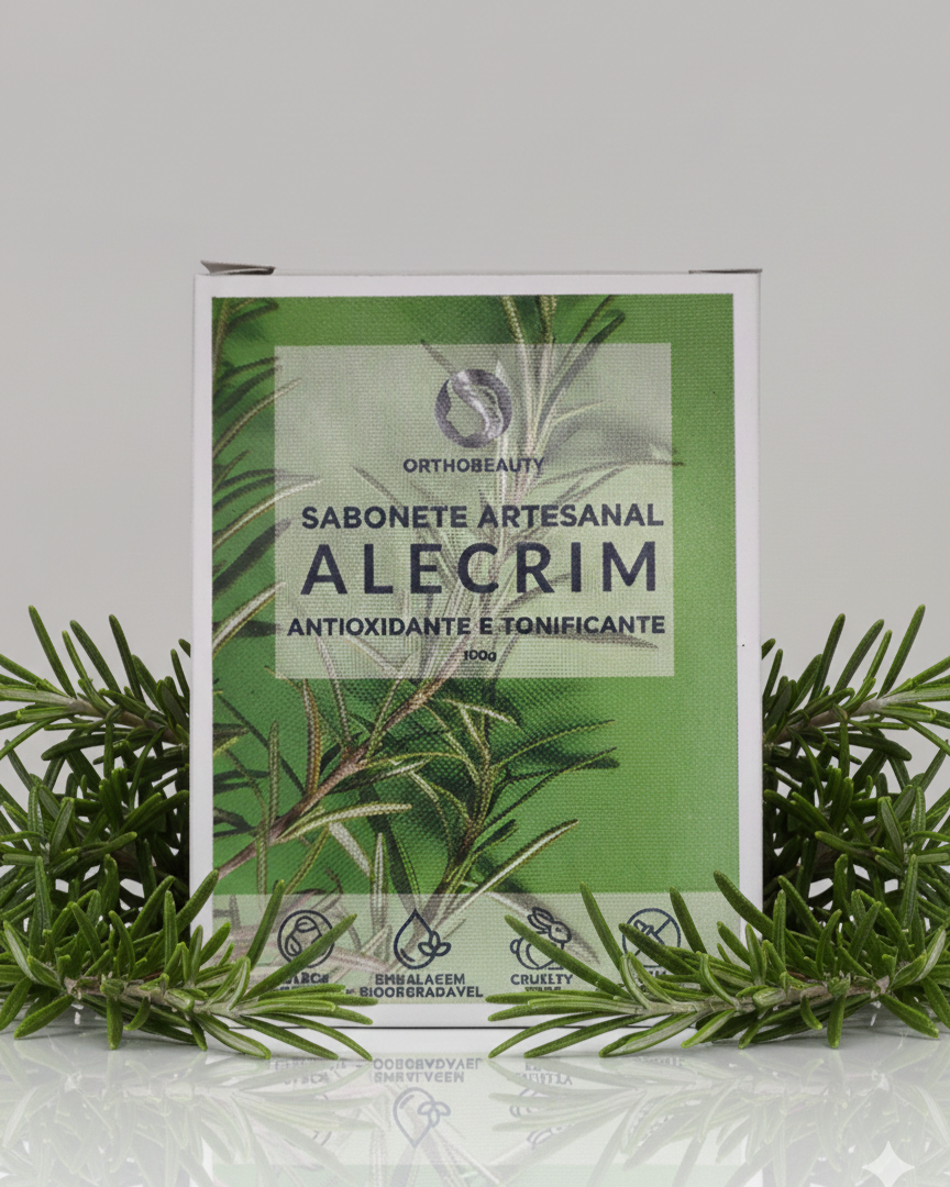 Sabonete artesanal de Alecrim 100g