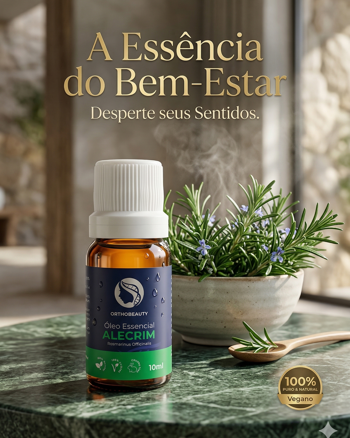 Óleo Essencial de Alecrim - 10ml