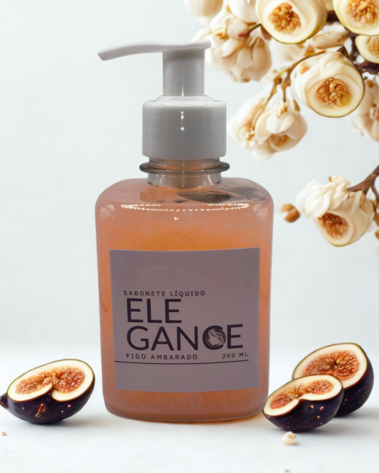 Sabonete líquido Elegance - aroma Figo ambarado