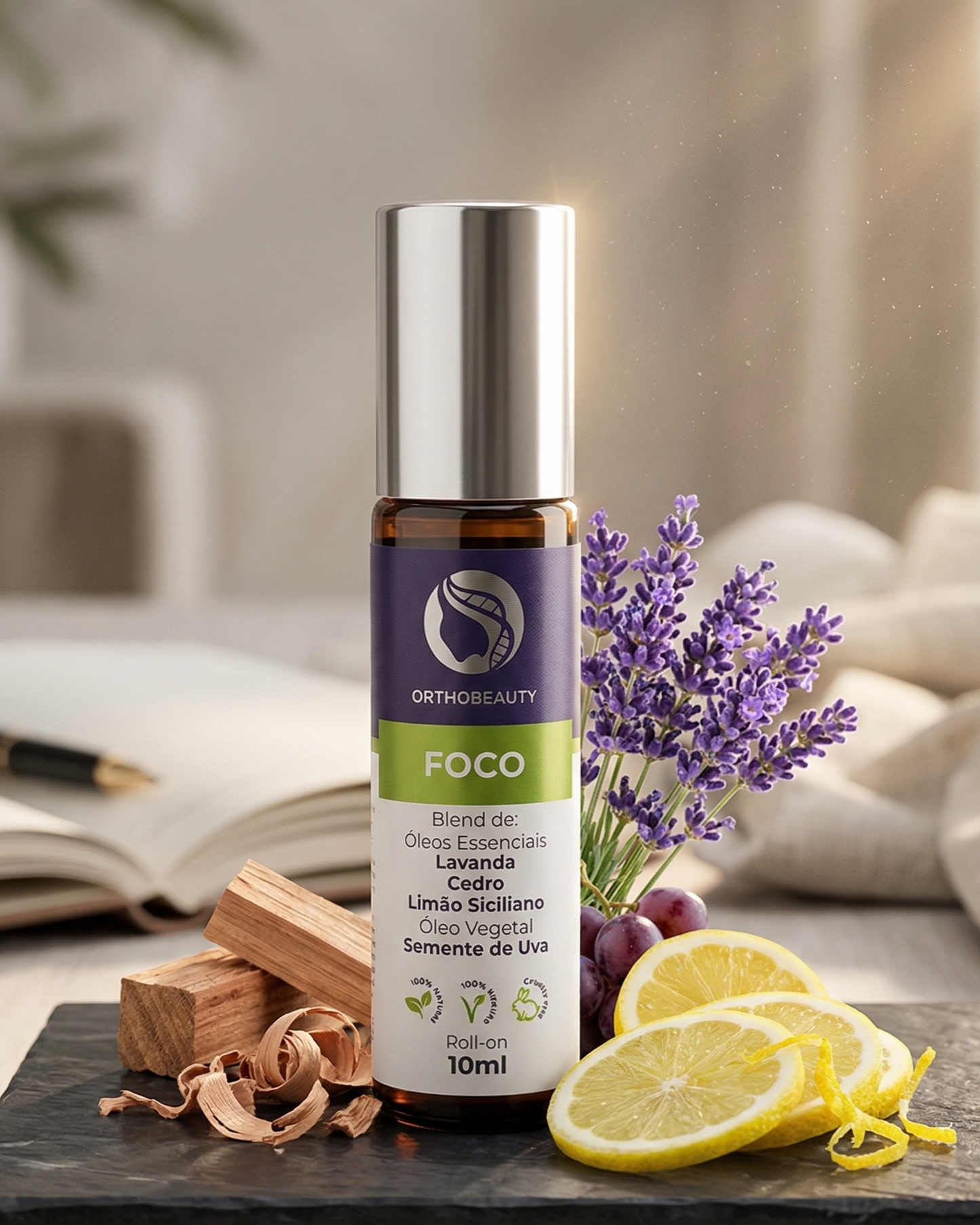 Kit 3 blends Terapêuticos rolon 10 ml