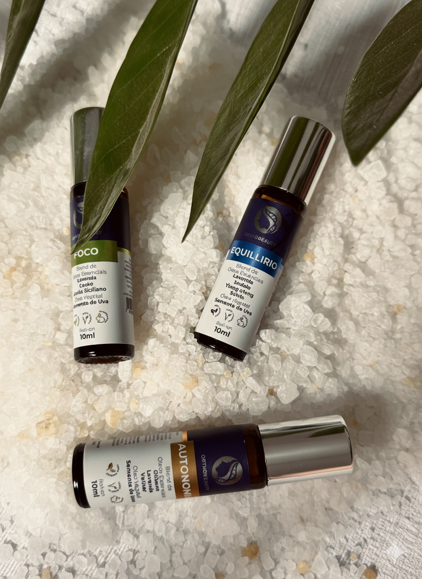 Kit 3 blends Terapêuticos rolon 10 ml