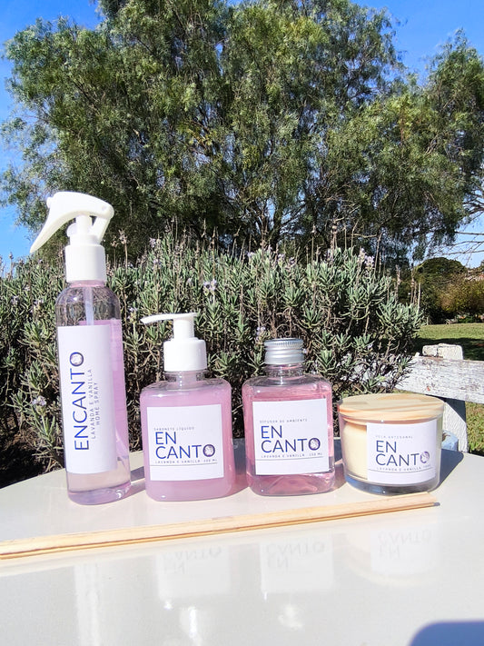 Linha casa Encanto - Lavanda e Vanilla