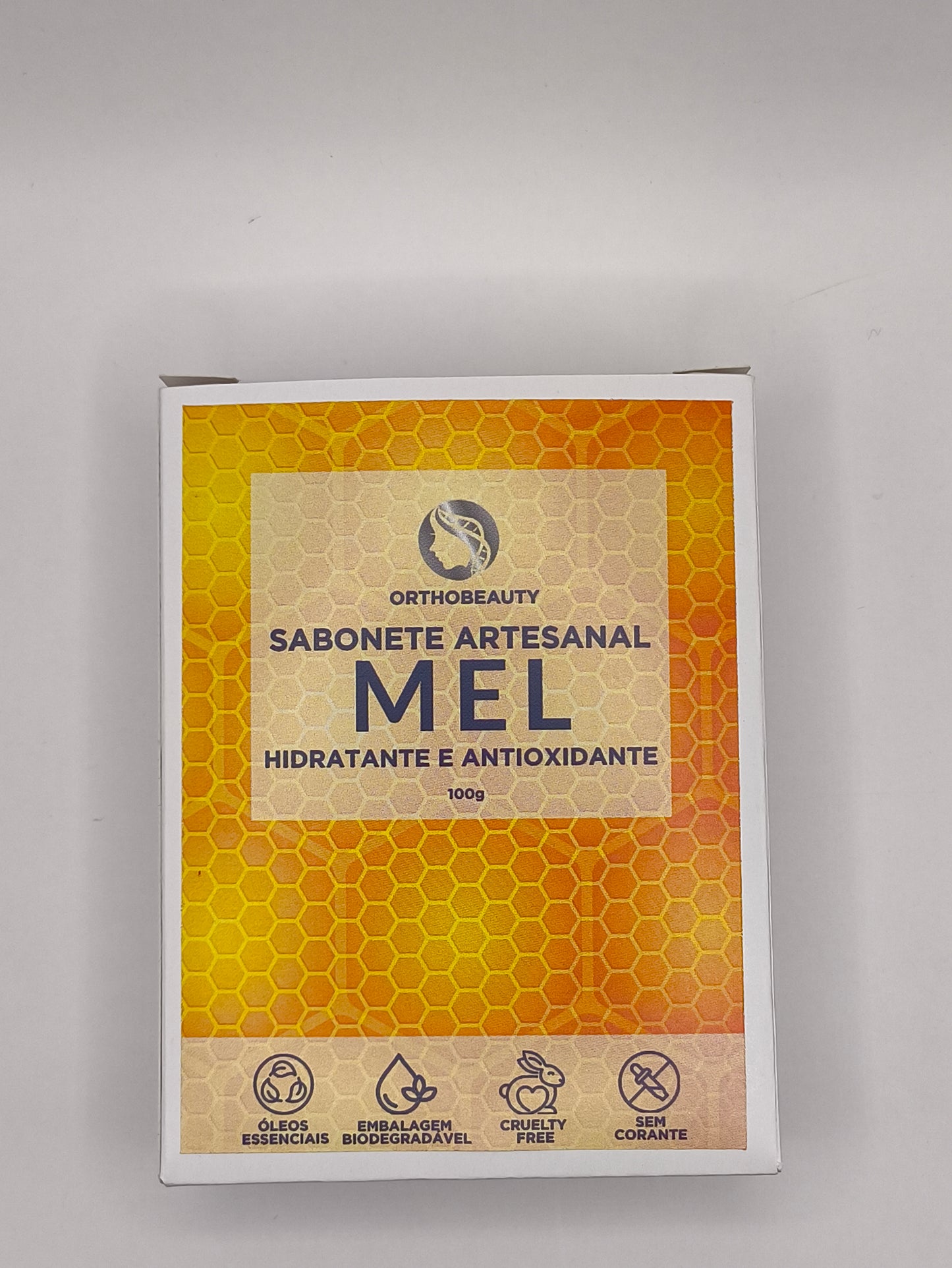 Sabonete artesanal de Mel 100g