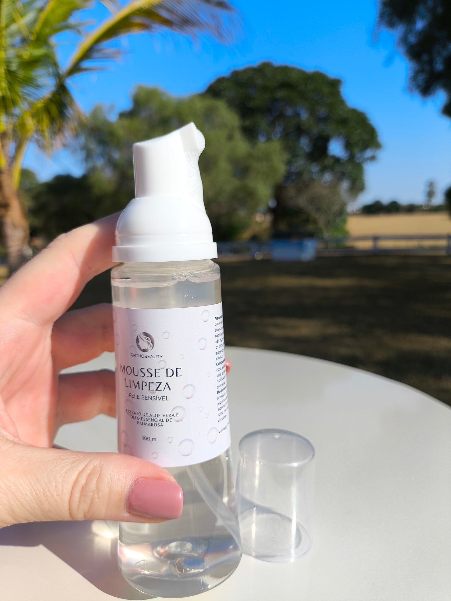 Mousse de limpeza facial - 100 ml