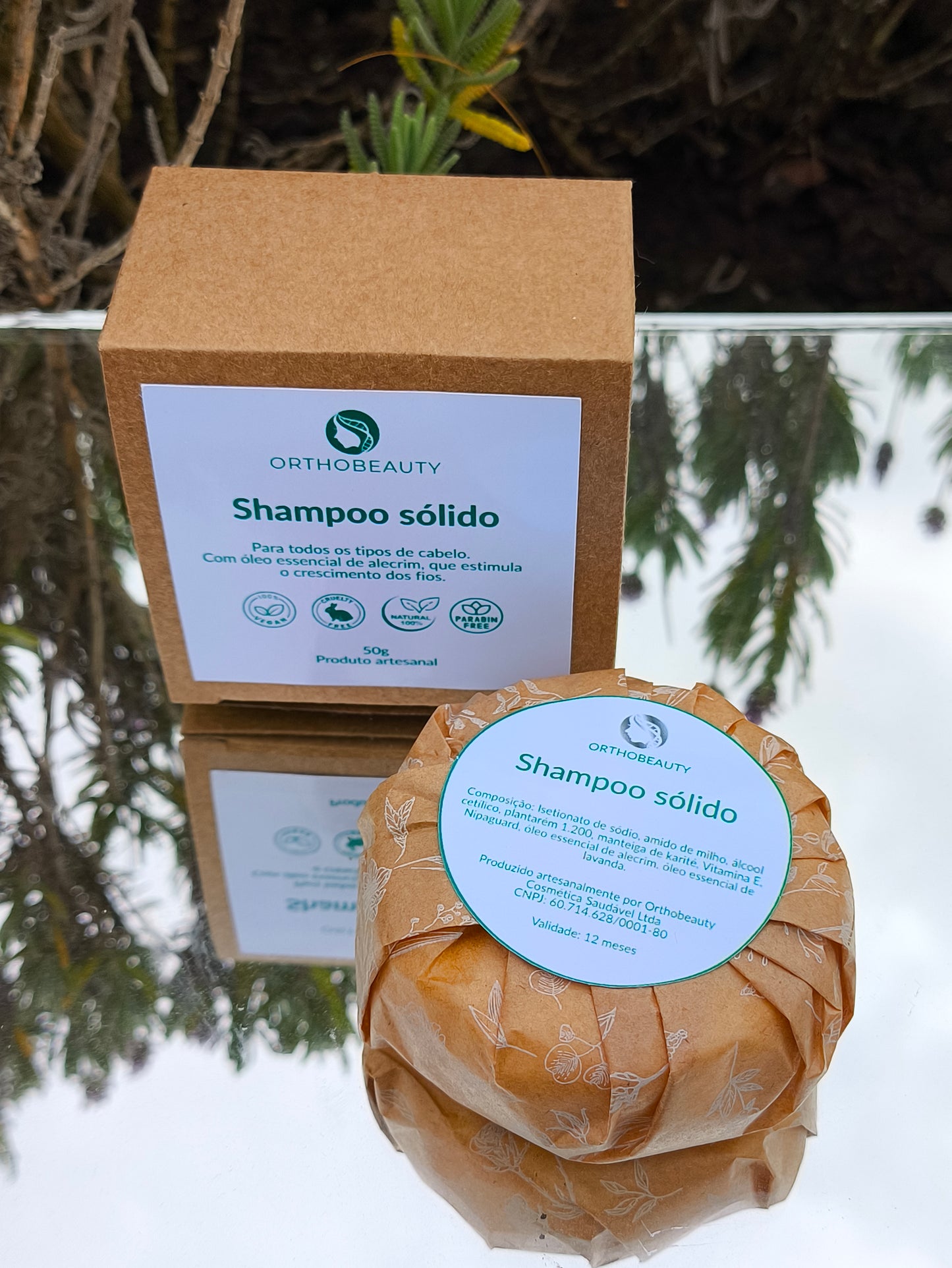 Shampoo sólido - Alecrim - 50g