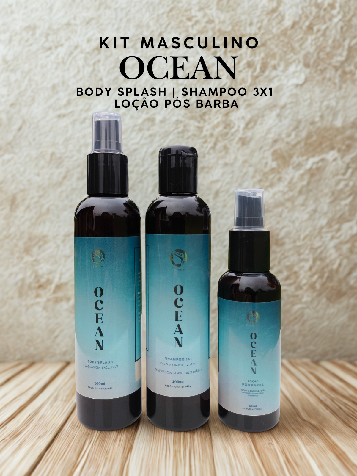 Kit Masculino Ocean