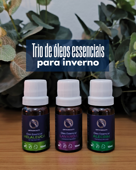 Trio óleos Essenciais para Inverno