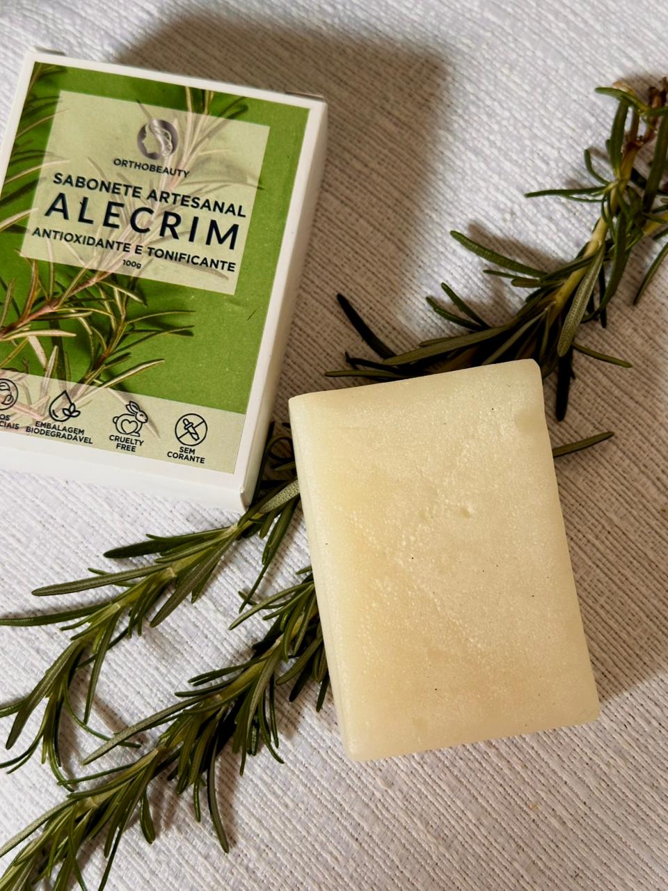 Sabonete artesanal de Alecrim 100g