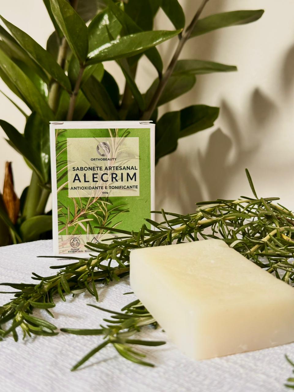 Sabonete artesanal de Alecrim 100g