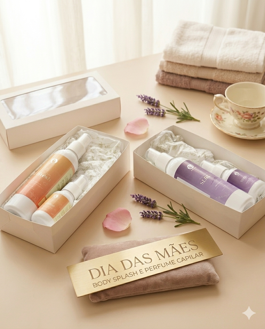 Kit Presente - Body Splash + Perfume Capilar