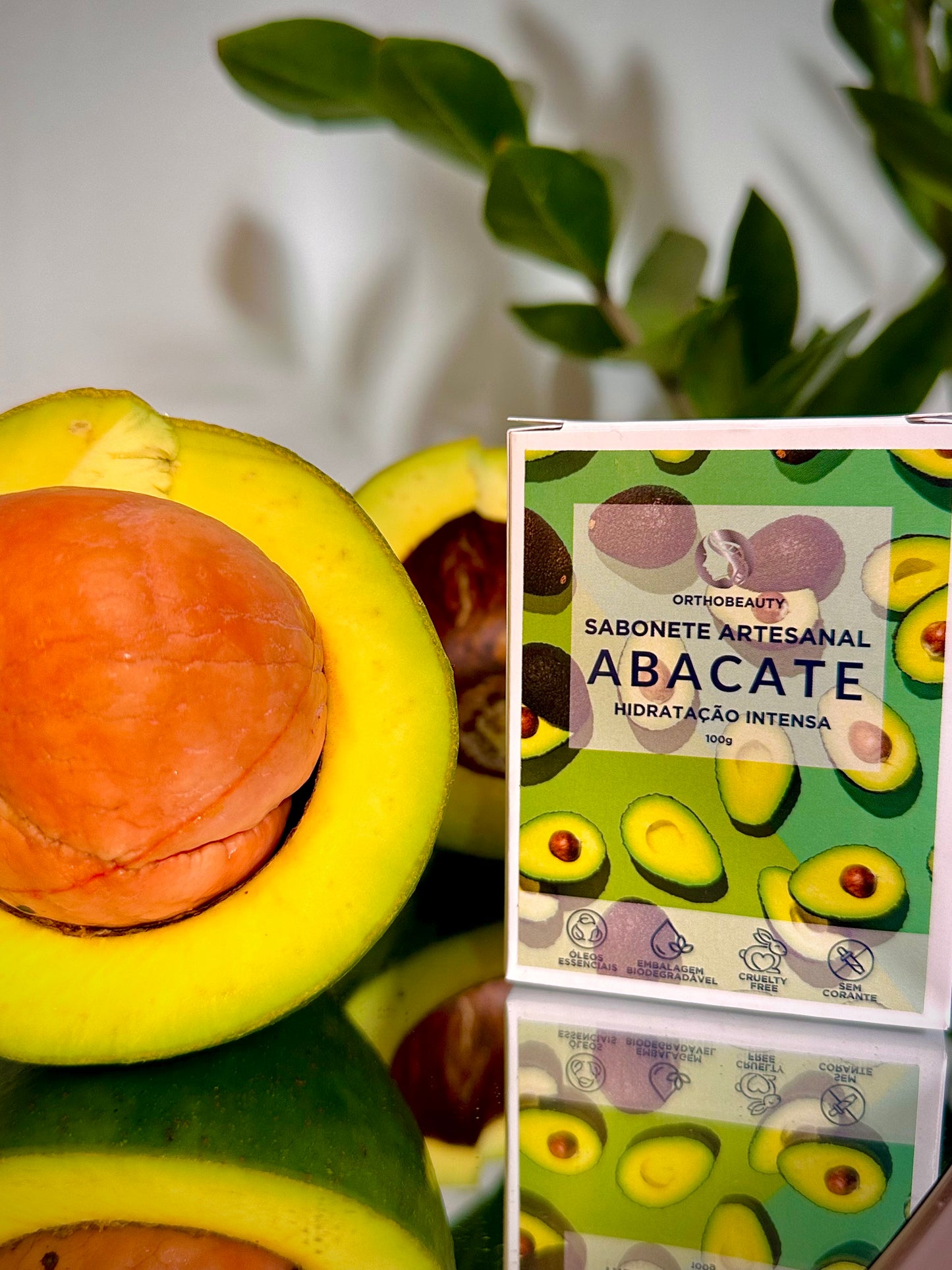 Sabonete artesanal de Abacate 100g