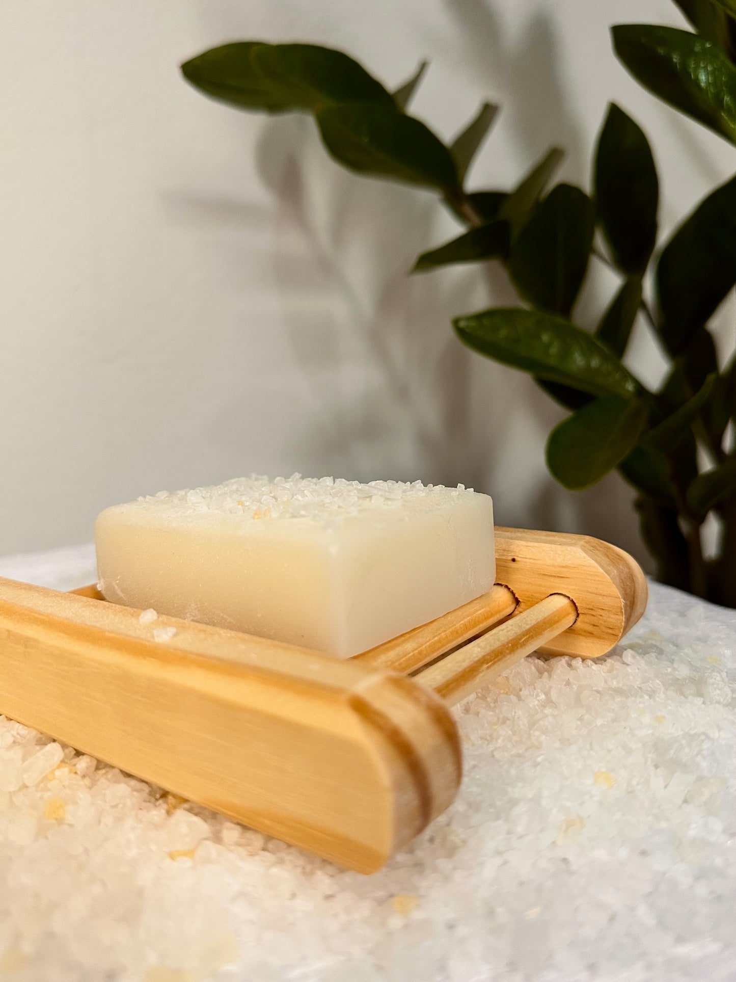 Sabonete artesanal de Sal grosso 100g