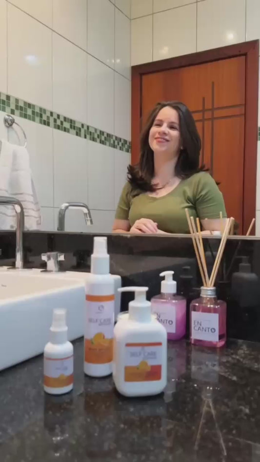 Kit Self Care - Body Splash,  hidratante corporal e perfume capilar